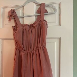 Blush pink romper